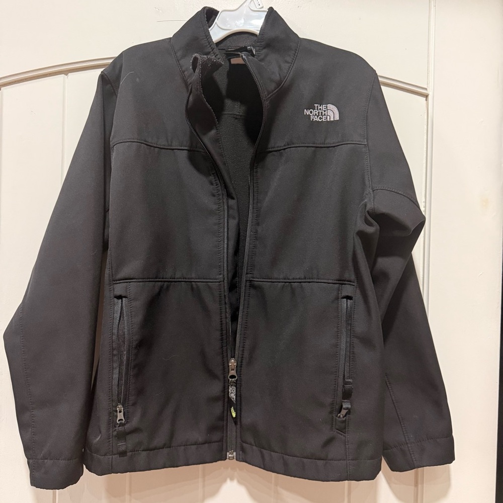 The North Face Kids Black Softshell Jacket